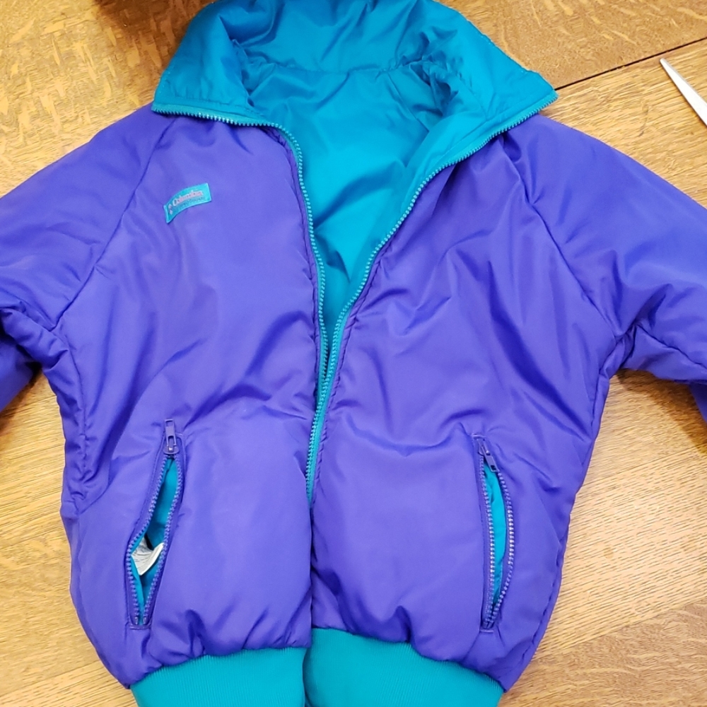 Vintage Reversable Women's S Columbia Puffer